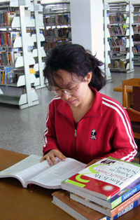 Nankai Library student table